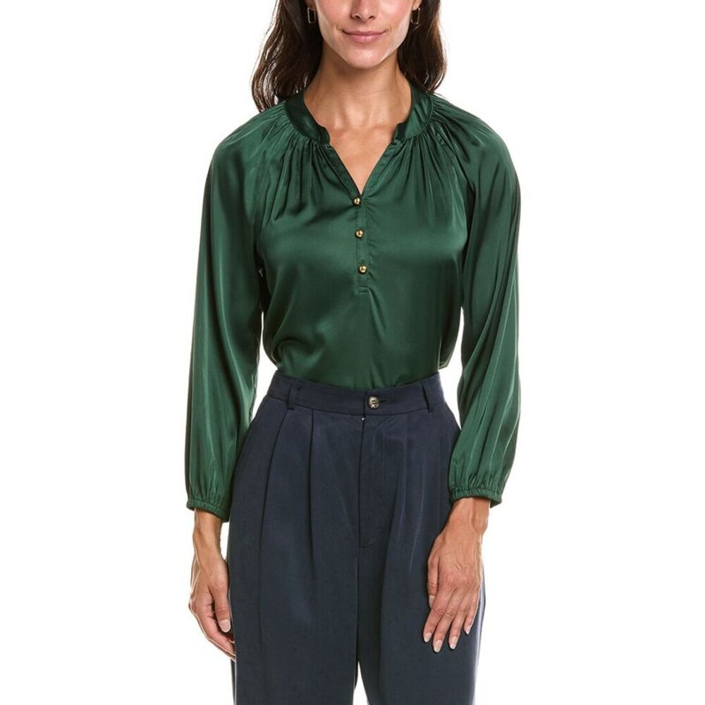 Duffield Lane Womens Carlisle Top, Green